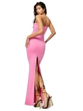 the wolf gang sleeveless stretch knit midi dress The Wolf Gang Sleeveless Stretch Knit Midi Dress
